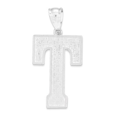 Initial T Charm Sterling Silver QC2766T, MPN: QC2766T, 883957906898