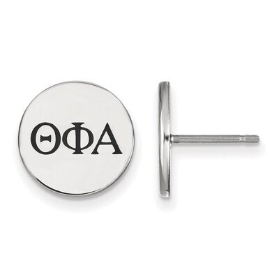 Theta Phi Alpha Enameled Post Earrings Sterling Silver SS033TPA, MPN: SS033TPA, 886774606743