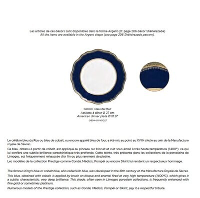Raynaud Sikirit Fruit Saucer, MPN: 0504-01-250014, 3660006557471