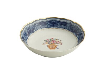 Mottahedeh Mandarin Bouquet Fruit Saucer W2111, MPN: W2111,