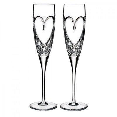 Waterford Waterford Love True Love Champagne Flute Pair 40003417, MPN: 1058291, 701587154765