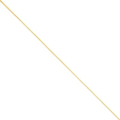 7 Inch 1.00mm Octagonal Snake Chain 14k Gold OSA100-7, MPN: OSA100-7, 886774103471