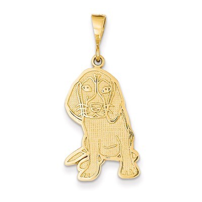 Beagle Pendant 14k Gold K3397, MPN: K3397, 886774099880