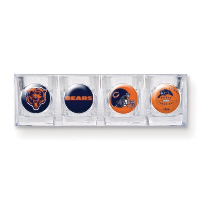 Bears 4-piece Shot Glass Set GC3511, MPN: GC3511, 89006523218