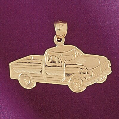 Dazzlers Jewelry Classic Car Pendant Necklace Charm Bracelet in Yellow, White or Rose Gold 4351, MP…