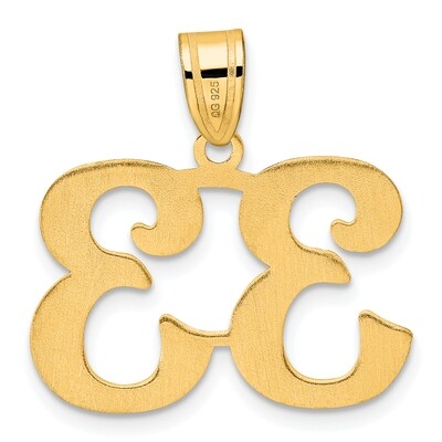Number 33 Pendant 14k Gold Polished APN33, MPN: APN33, 196904080207