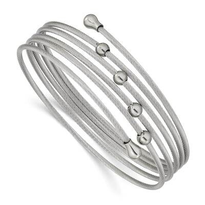 Flexible Coil Bangle Stainless Steel Polished SRB2602, MPN: SRB2602, 191101865015