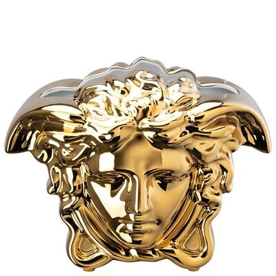 Versace Medusa Grande Vase Gold 11 3/4 Inch, MPN: 14493-426157-26030, 790955173248