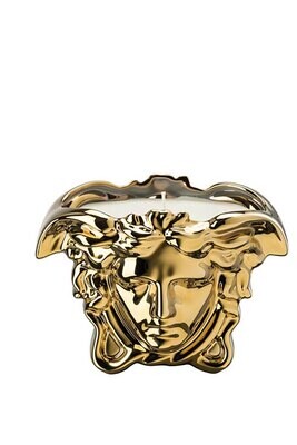 Versace Medusa Grande Candle Gold 5 1/4 Inch, MPN: 14493-426157-24871, 790955173163
