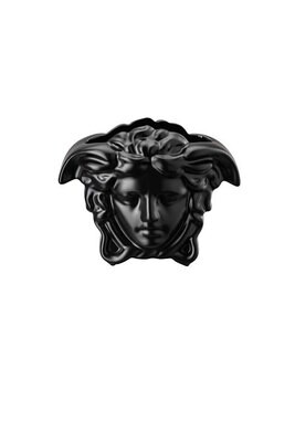 Versace Medusa Grande Vase Black 3 1/2 Inch, MPN: 14493-105000-26009, 790955173279