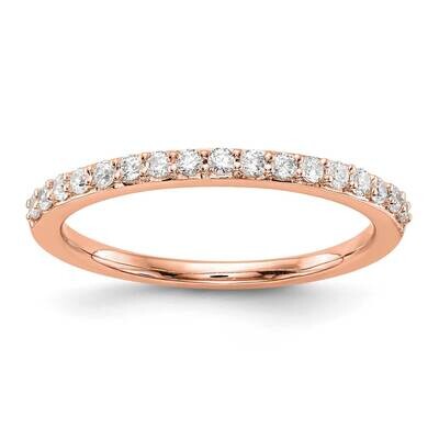 Diamond Wedding Band 14k Rose Gold RM2208B-025-RAA, MPN: RM2208B-025-RAA,