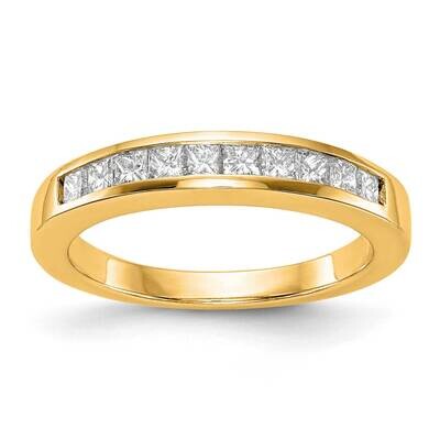 Diamond Wedding Band 14k Yellow Gold RM2674B-050-YAA, MPN: RM2674B-050-YAA,