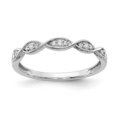 Diamond Wedding Band 14k White Gold RM5716B-007-WAA, MPN: RM5716B-007-WAA,
