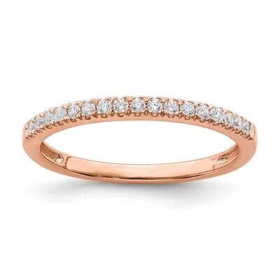 Diamond Wedding Band 14k Rose Gold RM6354B-017-RAA, MPN: RM6354B-017-RAA, 883957879260
