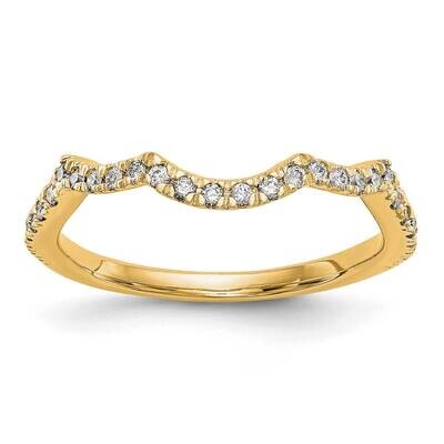 Diamond Wedding Band 14k Yellow Gold RM2167B-024-YAA, MPN: RM2167B-024-YAA,