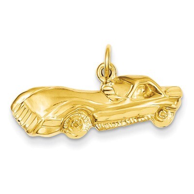 Sports Car Charm 14k Gold C1106, MPN: C1106, 883957855042