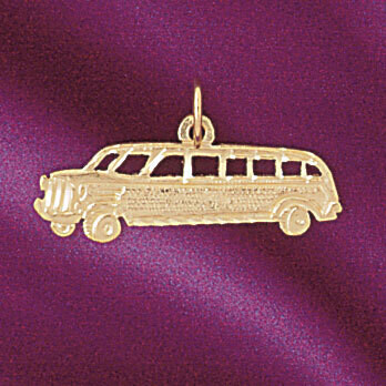 Dazzlers Jewelry Classic Car Pendant Necklace Charm Bracelet in Yellow, White or Rose Gold 4349, MP…