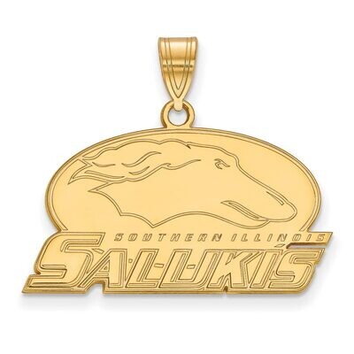 Southern Illinois University Medium Pendant 14k Yellow Gold 4Y025SIU, MPN: 4Y025SIU, 886774877457
