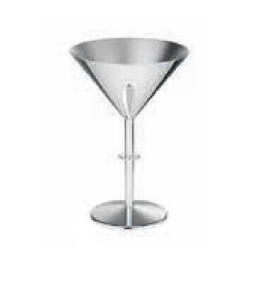 Ercuis Saturne Martini Glass 6.75 Inch Silver Plated F544143-01, MPN: F544143-01, 8014808068683