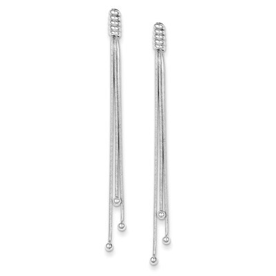 Wind Chime Dangle Post Earrings Sterling Silver QE8854, MPN: QE8854, 883957537108