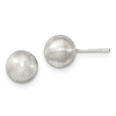 Laser-cut Post Earrings Sterling Silver Polished QE11754, MPN: QE11754, 191101229893