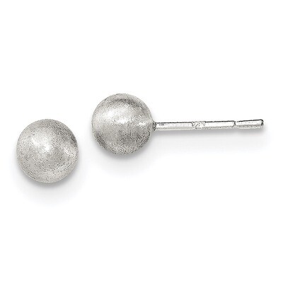 Laser-cut Post Earrings Sterling Silver Polished QE11749, MPN: QE11749, 191101231162