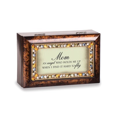 Mom Sentiment Jeweled Amber Petite Music Box GM14473, MPN: GM14473, 633303845100