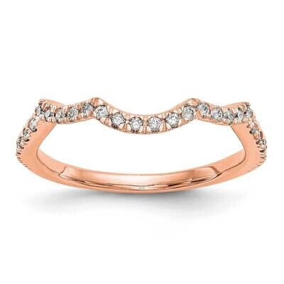 Diamond Wedding Band 14k Rose Gold RM2167B-023-RAA, MPN: RM2167B-024-RAA,
