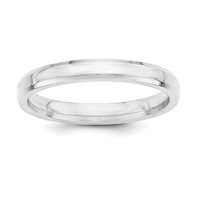 3mm Bevel Edge Sterling Silver QBEC030 Engravable, MPN: QBEC030, 886774267609