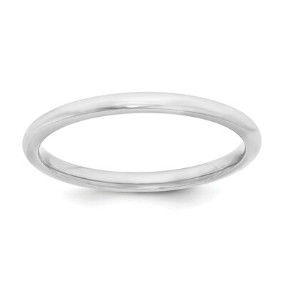 2mm Comfort Fit Sterling Silver QCF020 Engravable, MPN: QCF020, 886774262727