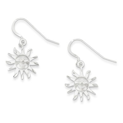 Smiling Sunshine Earrings Sterling Silver QE3334, MPN: QE3334, 886774112633