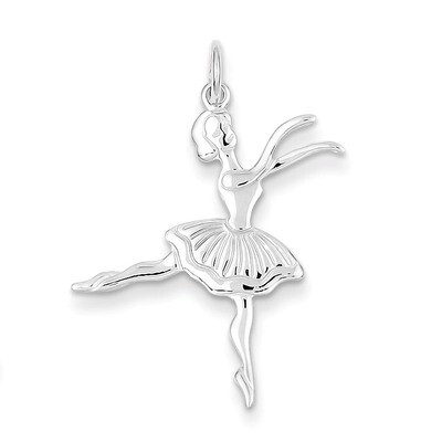 Ballerina Charm Sterling Silver QC3768, MPN: QC3768, 883957977102