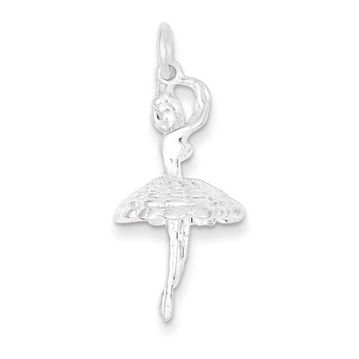 Ballerina Charm Sterling Silver QC296, MPN: QC296, 883957907550