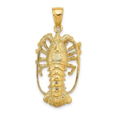 Florida Lobster Charm 14k Gold K7745, MPN: K7745, 63721801325