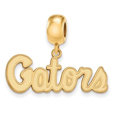 University of Florida Bead Charm Small Dangle Gold-plated Silver GP054UFL, MPN: GP054UFL, 886774948…
