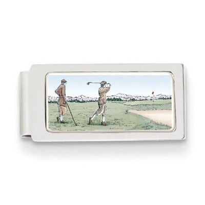Barlow Designs Color Golfers Hinged Money Clip GM12250, MPN: GM12250, 617414580358