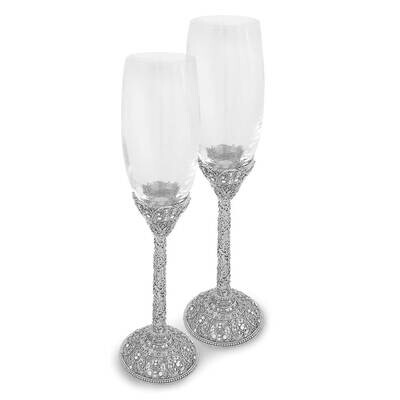 Jeweltone Set/2 Champagne Flutes GM7181, MPN: GM7181,