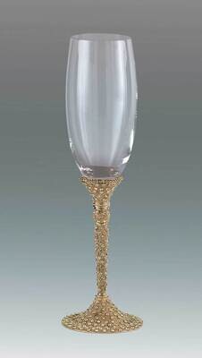 Tizo Golden Jewel Champagne Flutes Set RS725GFLT, MPN: RS725GFLT,