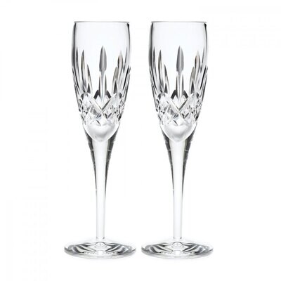 Waterford Lismore Nouveau Champagne Flute 7 Oz Set of 2 154044, MPN: 1058200, 24258478039
