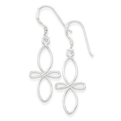 Earrings Sterling Silver Fancy QE3979, MPN: QE3979, 883957928296
