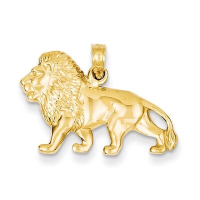 Lion Charm 14k Gold K4867, MPN: K4867, 637218163168