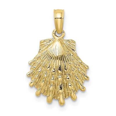 Lion&#39;s Paw Shell Charm 10k Gold 10K8126, MPN: 10K8126,