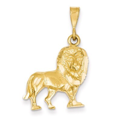 Lion Charm 14k Gold C1153, MPN: C1153, 886774087344
