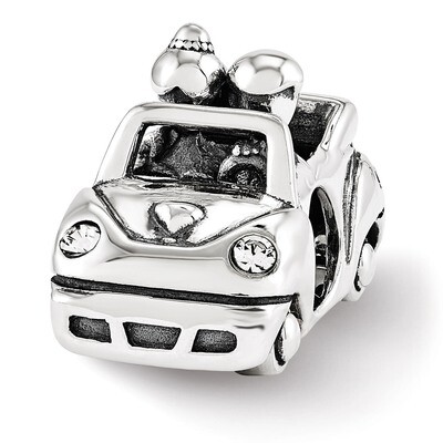 Swarovski JuSaint Married Car Bead - Sterling Silver QRS3421, MPN: QRS3421, 886774964140