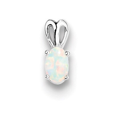 Opal October Pendant Sterling Silver QBPD20OCT, MPN: QBPD20OCT, 883957554099