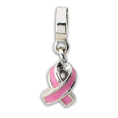Enameled Awareness Dangle Bead - Sterling Silver QRS1863, MPN: QRS1863, 883957310596