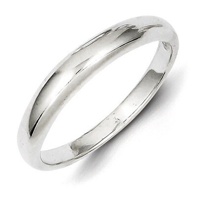 Stackable Band Sterling Silver QR500-8, MPN: QR500-8, 883957252452