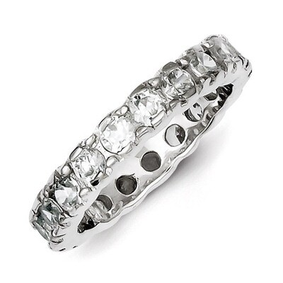 Band Sterling Silver Diamond QR1294-7, MPN: QR1294-7, 883957180182