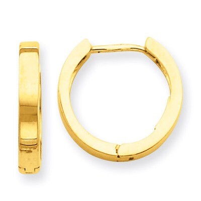 Hinged Hoop Earrings 14k Gold TM624, MPN: TM624, 886774563091