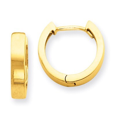 Hinged Hoop Earrings 14k Gold TM622, MPN: TM622, 869786093695